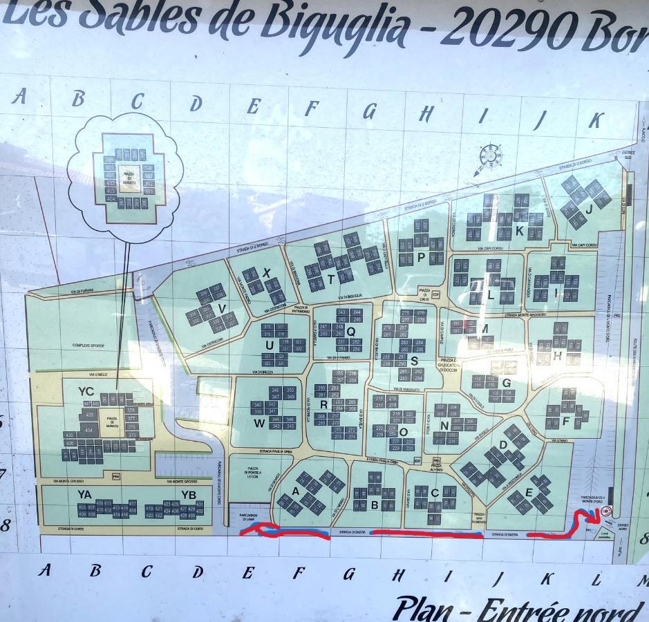 Sables De Biguglia Cordon Lagunaire Borgo  Εξωτερικό φωτογραφία